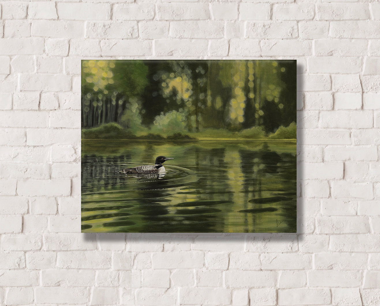 Afternoon Caller | 16x20 | Available at The Black Spruce Gallery