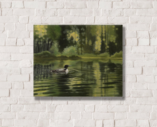 Afternoon Caller | 16x20 | Available at The Black Spruce Gallery