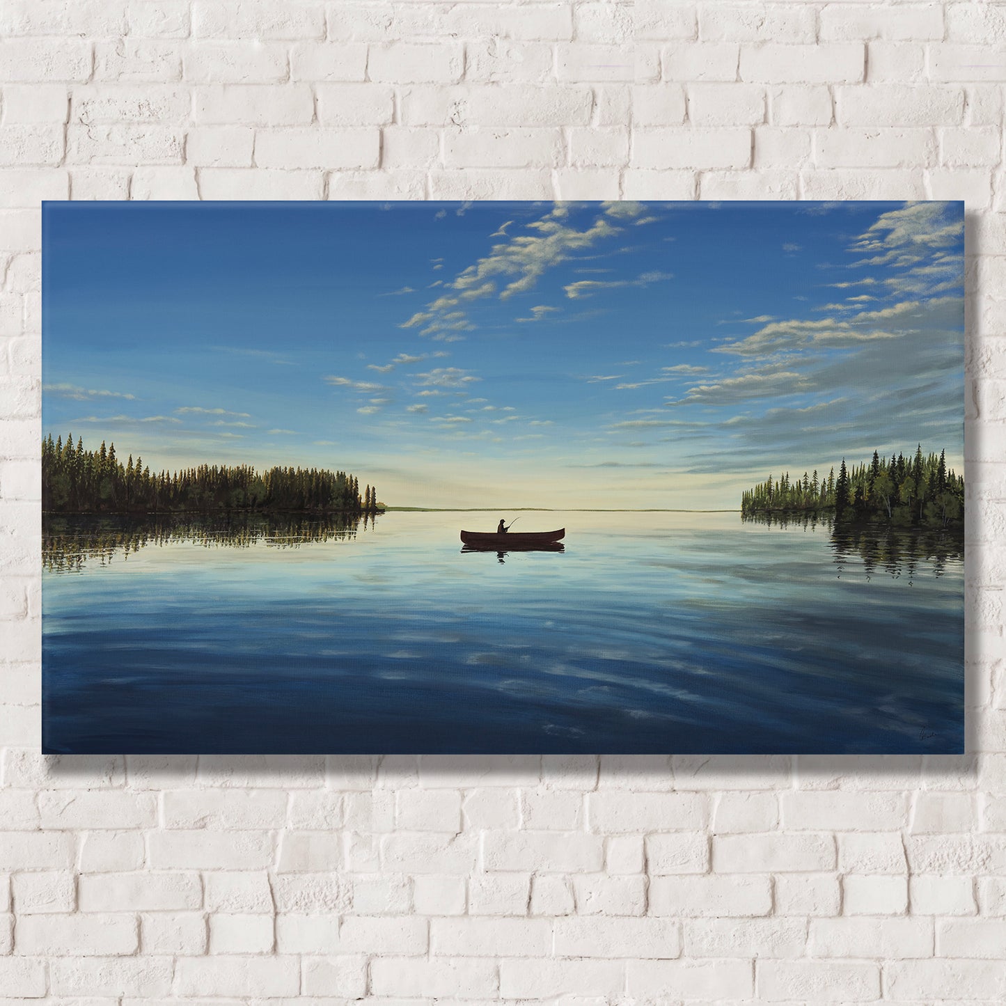 Catch Your Breath | 24x40 | Available at The Black Spruce Gallery
