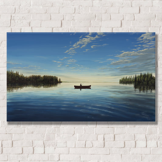 Catch Your Breath | 24x40 | Available at The Black Spruce Gallery