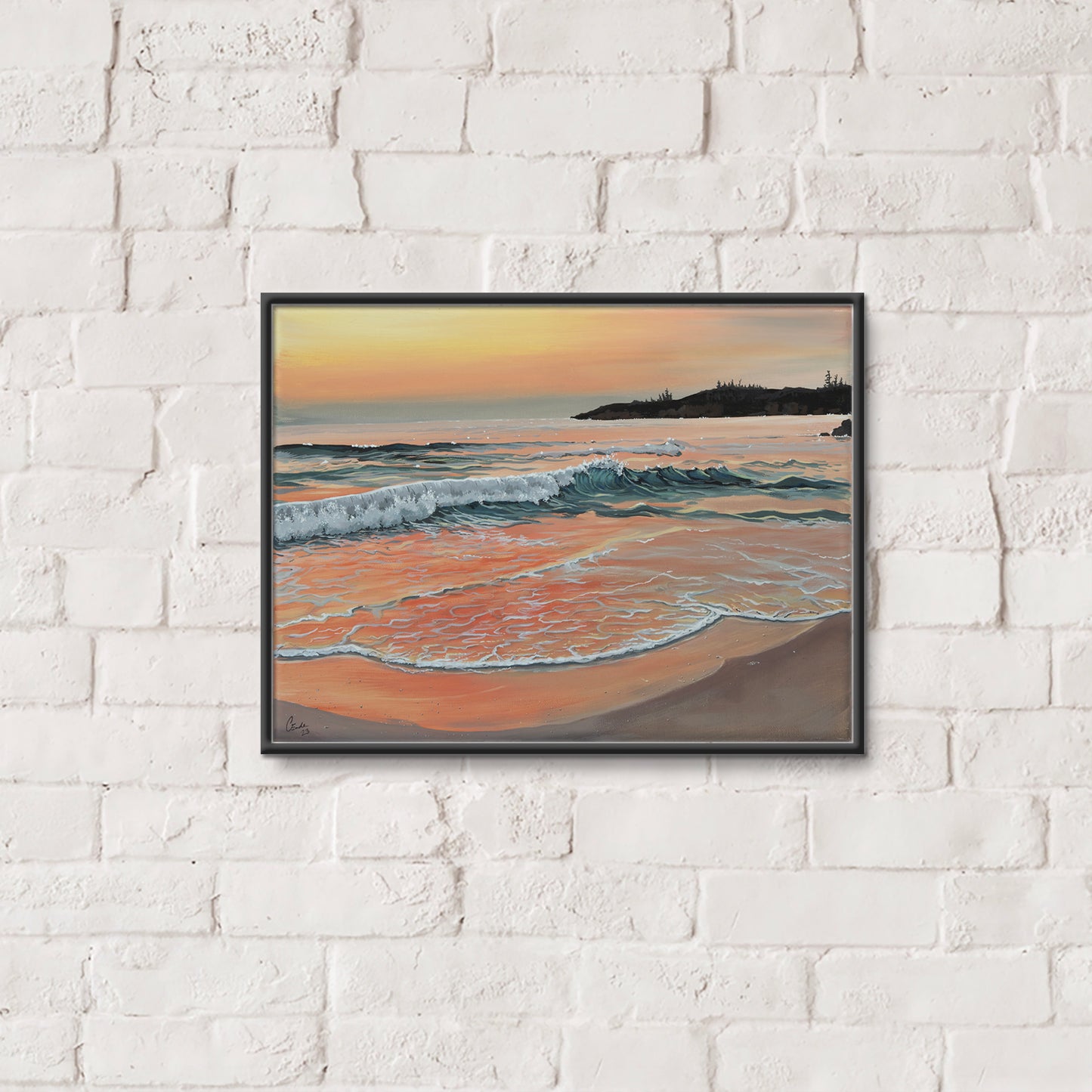 Charlotte's Beach | 12x16