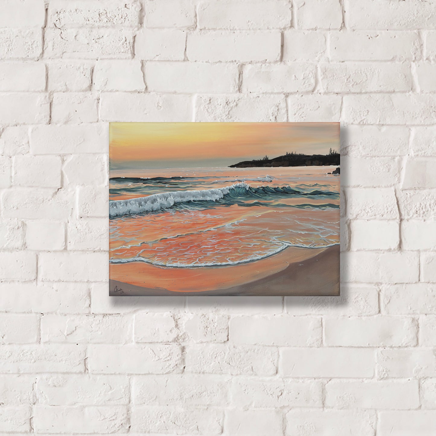 Charlotte's Beach | 12x16