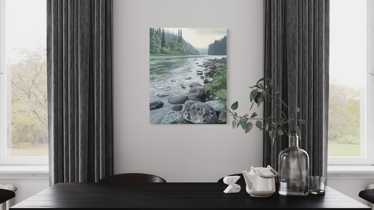 Fraser Shore| Reproduction on Gallery Wrapped Canvas
