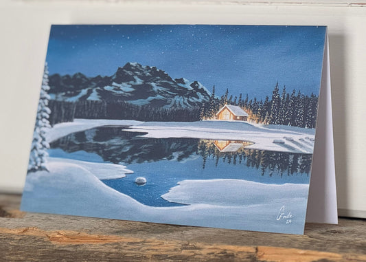 Package of Six - 5x7 WINTER Art Cards